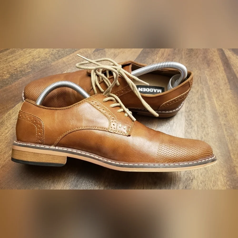 Madden Alistn Men's Oxford Dress Shoes, Size 7M, Brown